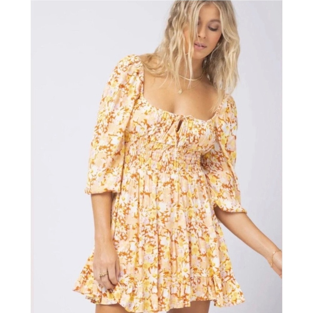 L*Space Cassidy Dress in What In The Carnation Floral Size XL Beach Feminine - Picture 1 of 11